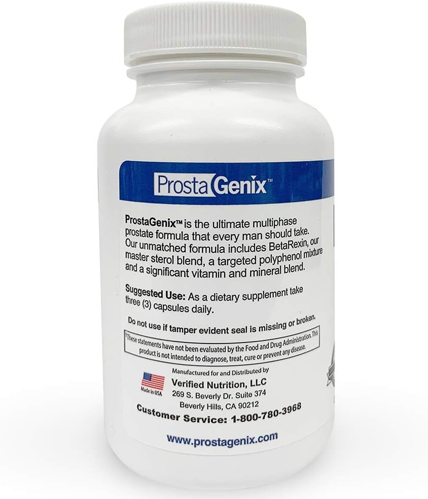 ProstaGenix Multiphase Prostate Supplement Capsule - 3 Bottles - Over 1 Million Sold - End Nighttime Bathroom Trips, Urgency, Frequent Urination. - Image 4