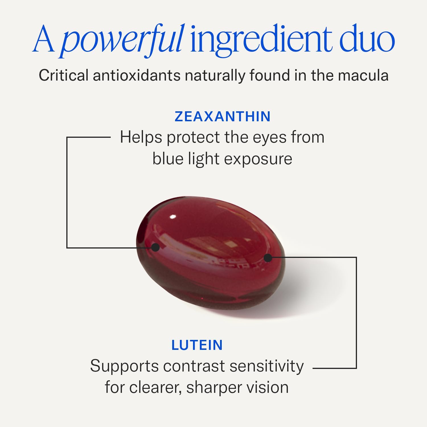 EyePromise Zeaxanthin + Lutein Eye Health Supplements, 60 Softgels | Lutein and Zeaxanthin Supplements to Enhance and Support Healthy Vision, 30-Day Supply (Packaging May Vary) - Image 4