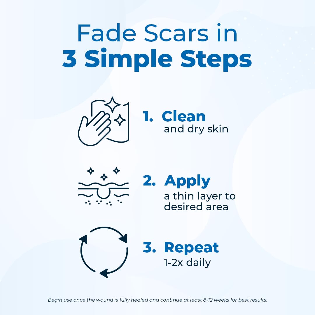 VitaMedica Silicone Scar Gel + Peptides - Medical Grade, 1 oz | For Old & New Scars, Acne, Surgical, Burn & Keloid - Reduces Redness & Itching - For Face & Body - Image 8