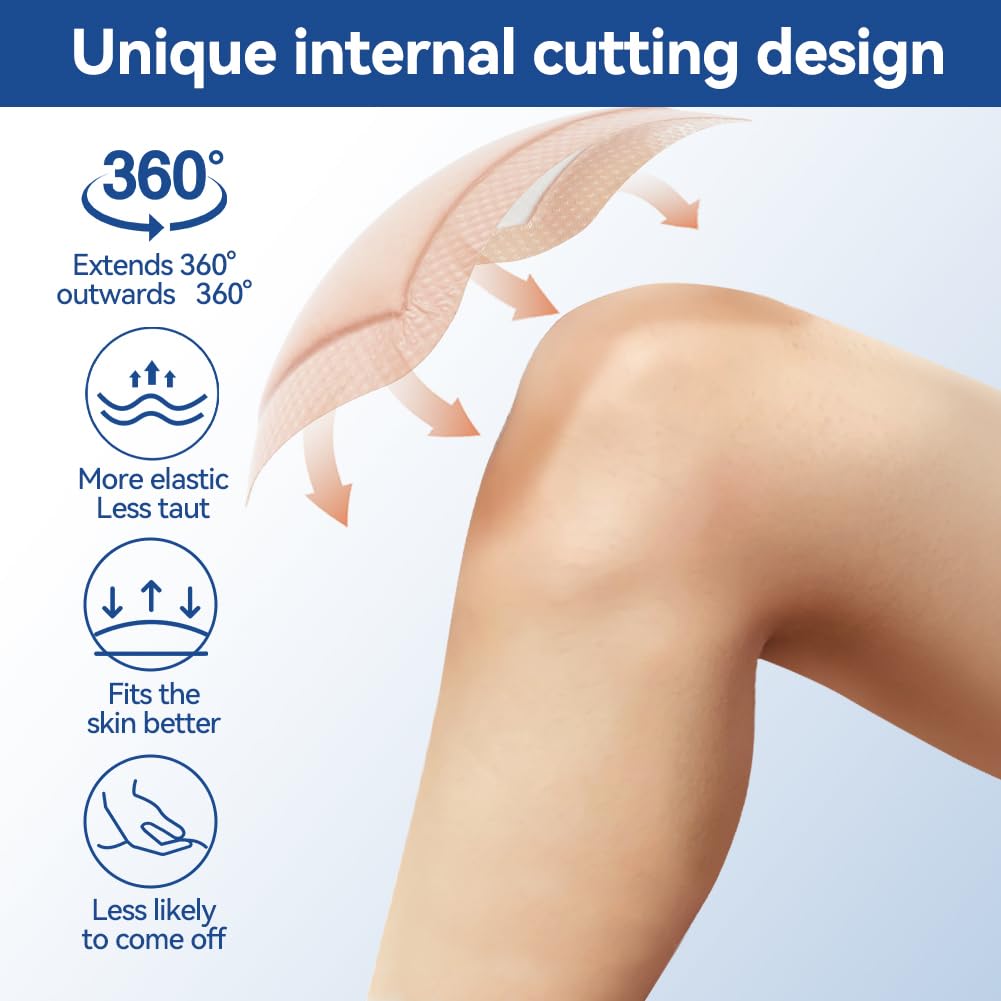 Dimora 20 Count Silicone Super Absorbent Wound Dressing 6" x 6" - Large Adhesive Bandage for Heavy Exudate, Border Wound Care Pads for Pressure Sore and Post-Surgical Incisions - Image 6