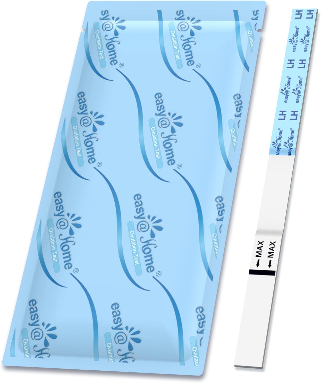 Easy@Home Ovulation Test Strips, 25 Pack Fertility Tests | Ovulation Predictor Kit, Powered by Premom Ovulation Predictor iOS and Android App, 25 LH Strips - Image 7