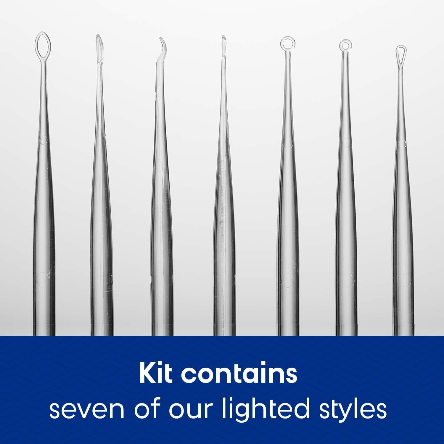 Bionix - Lighted Ear Curette Variety Pack, Earwax Removal Kit, Helps Remove Wax Buildup, Safe Earwax Removal, Convenient & Easy-to-Use, Flexible, Ideal for Healthcare Providers, Single-Use (50 Count) - Image 4