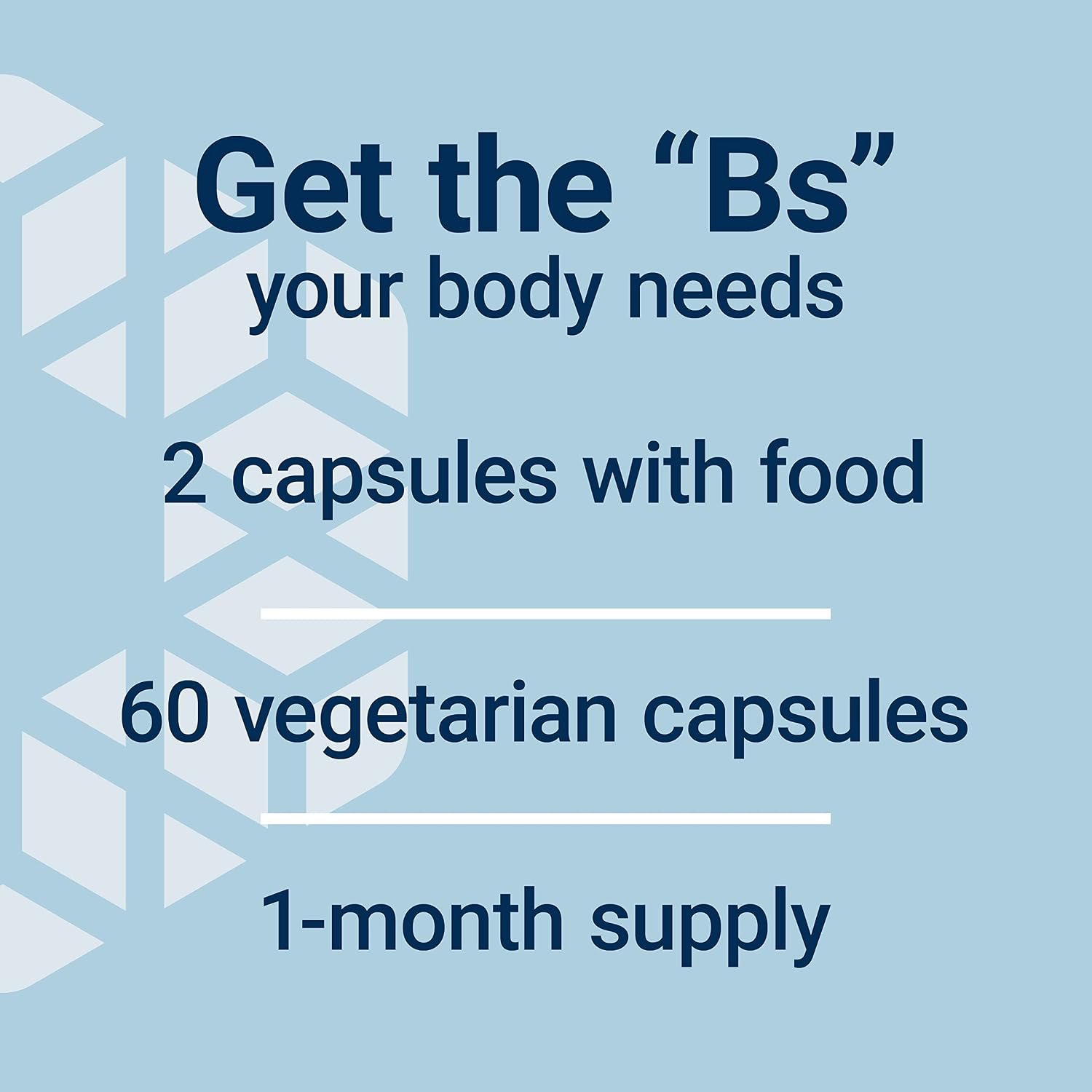Life Extension BioActive Complete B-Complex, Heart, Brain and Nerve Support, Healthy Energy, Metabolism, Complete B Complex, 60 Vegetarian Capsules | Complete B Complex for Heart, Brain & Nerve Support with Healthy Energy & Metabolism in Vegetarian Capsules - Image 5
