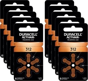 Duracell Hearing Aid Batteries Size...
