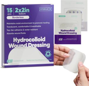 15 CT 2″ x 2″ Hydrocoll...