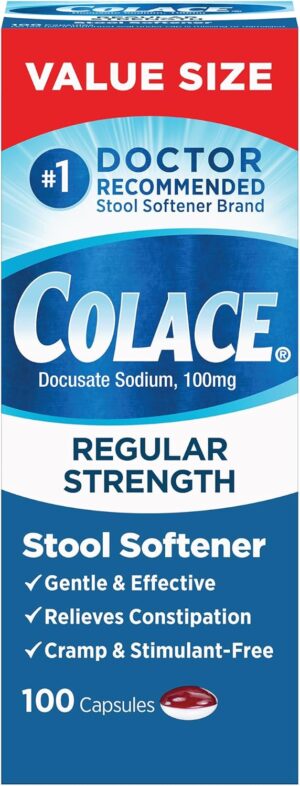Colace Stool Softener Constipation ...