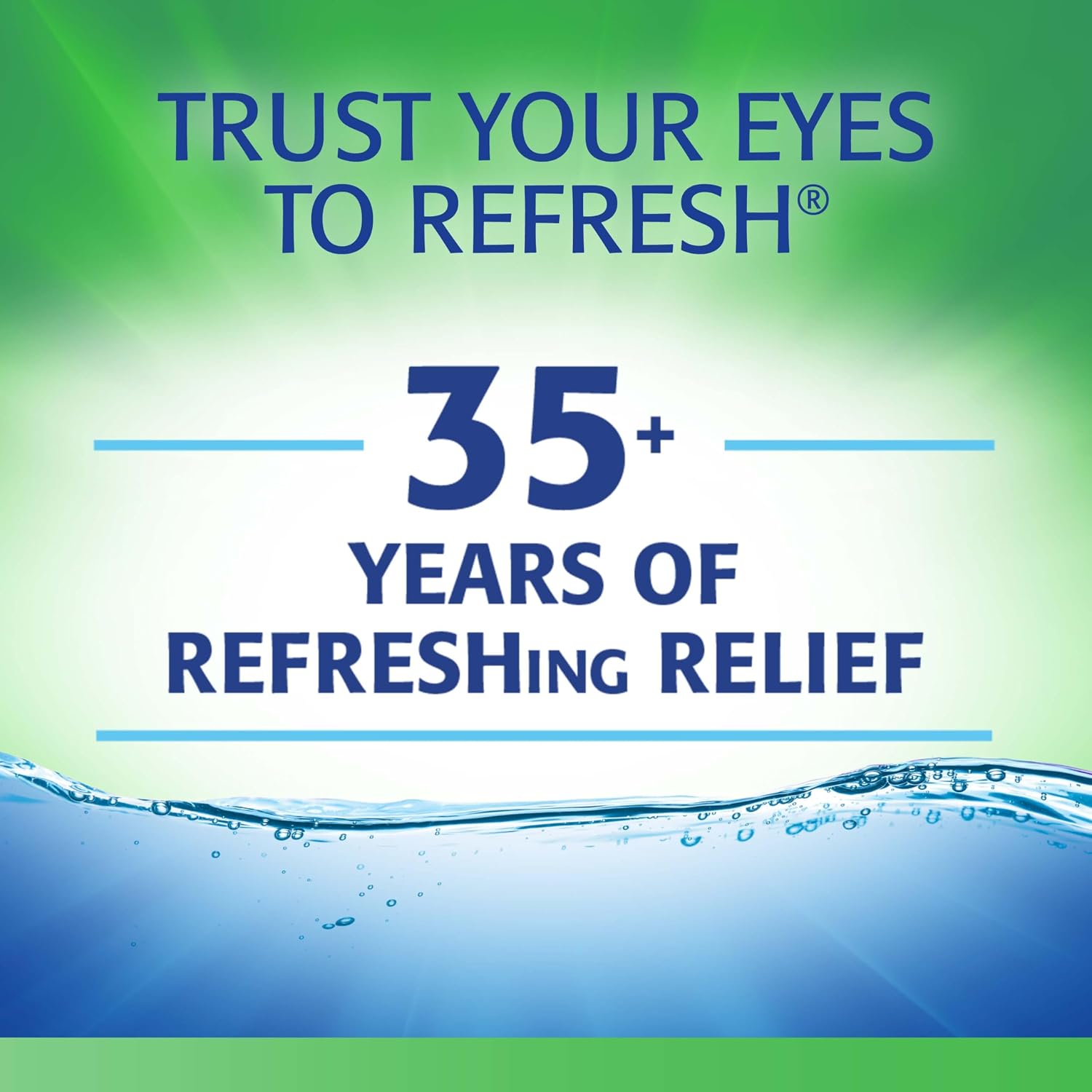 REFRESH TEARS PF Preservative-Free Artificial Tears Lubricant Eye Drops, 0.33 fl oz (10 mL) - Image 3