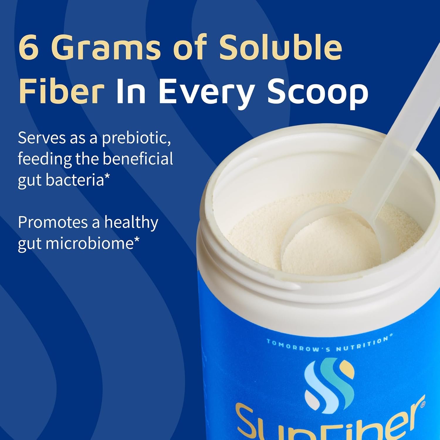 Tomorrow's Nutrition, Sunfiber, Prebiotic Fiber Supplement for Digestive Health, GLP-1 Friendly, Low FODMAP, Gluten-Free, Unflavored, 30 Servings - Image 7