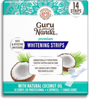 GuruNanda Teeth Whitening Strips Ki...