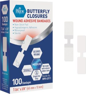 MED PRIDE Butterfly Wound Closure S...
