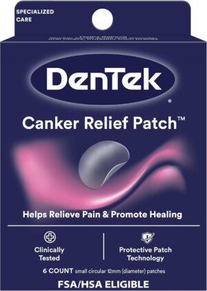 Dentek Canker Sore Relief Patches f...