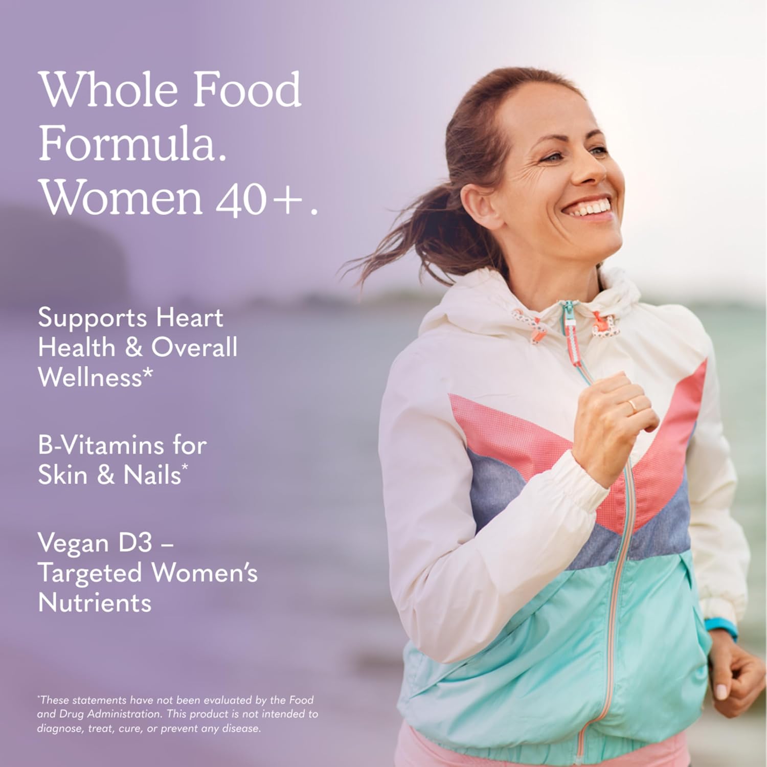 Garden of Life Multivitamin for Women 40 Plus, Organics Womens Vitamins, Hormone & Breast Health Support Blend, Vegan, 120 Tablets | Organic Womens Vitamins, Hormone & Breast Health Support Blend - Image 4