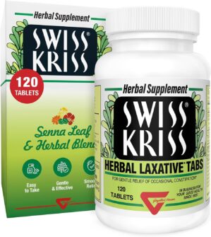 Swiss Kriss Herbal Laxative Tablets...