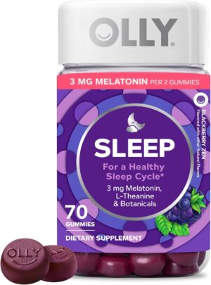 OLLY Sleep Support Gummy Supplement...