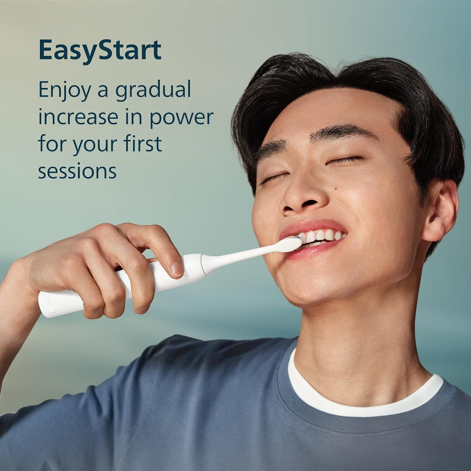 Philips Sonicare 4200 Rechargeable Electric Toothbrush, 1 Brush Head, White | Built-in Pressure Sensor, 3 Brush Settings, 2-Minute Guided Timer, 14-Day Battery, Includes Travel Case, HX4053/62 - Image 6