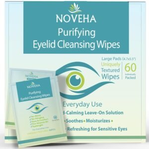 NOVEHA Eyelid & Lash Wipes | F...