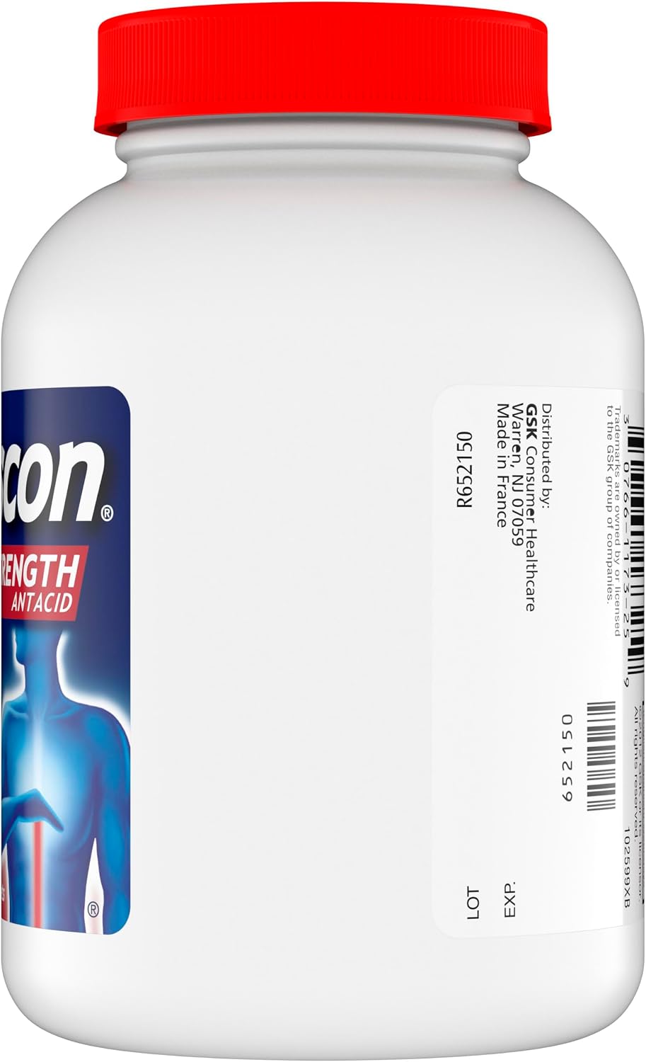 Gaviscon Extra Strength Cherry Chewable Tablet For Fast-Acting Heartburn Relief, 100 Count | For Fast-Acting Heartburn Relief, Quickly Neutralizes Stomach Acid and Helps Keep Acid Down For Hours, - Image 12