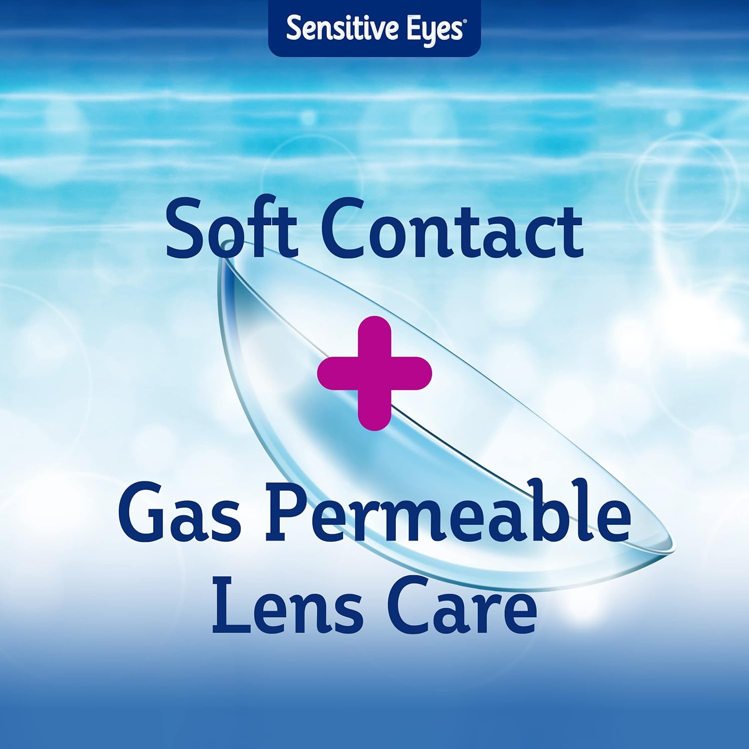Bausch + Lomb Sensitive Eyes Saline Solution, Gentle Daily Rinse for Soft & Gas Permeable Contact Lenses, with Potassium, 12 Fl Oz (Pack of 2) - Image 3