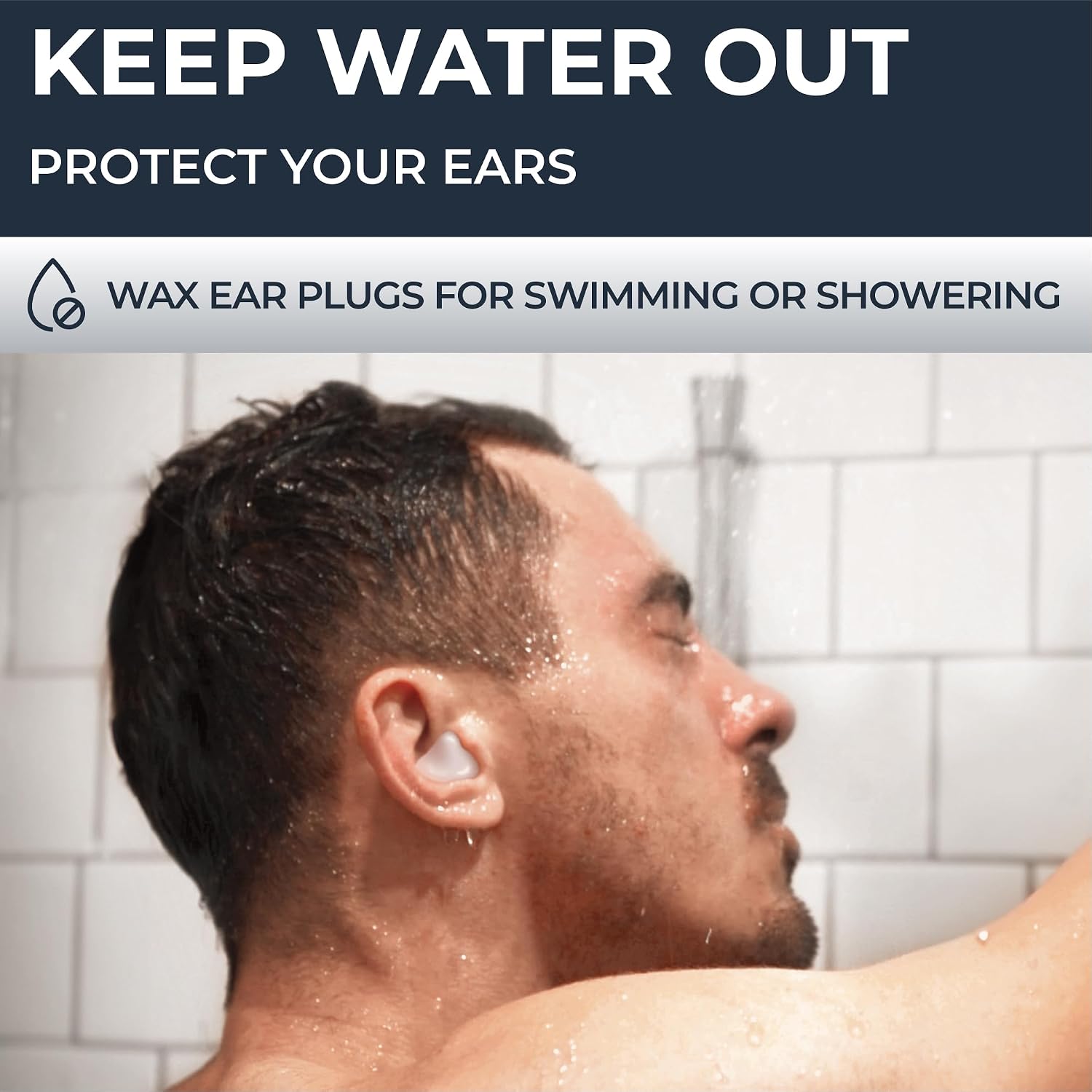 Peace&Quiet PQ Wax Ear Plugs for Sleeping, Swimming - 15 Soft Noise Cancelling Silicone Gel Wax Earplugs for Sleep and Swimmers, Ear Protection with Sound Blocking Level of 32 Db, (15-Pillows) - Image 6