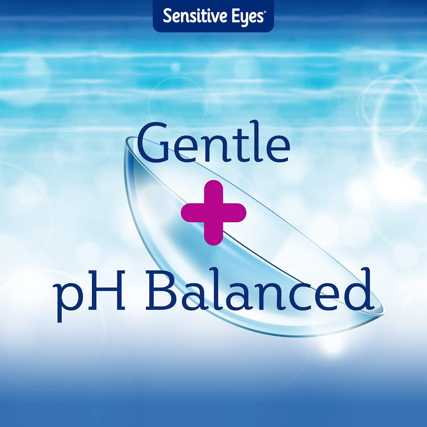 Bausch + Lomb Sensitive Eyes Saline Solution, Gentle Daily Rinse for Soft & Gas Permeable Contact Lenses, with Potassium, 12 Fl Oz (Pack of 2) - Image 2