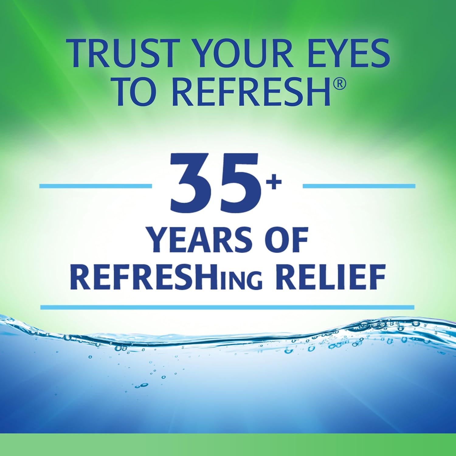 Refresh Tears Eye Drop Liquid Lubricant Bottle, 0.51 Ounce, 2 Pack - Image 3