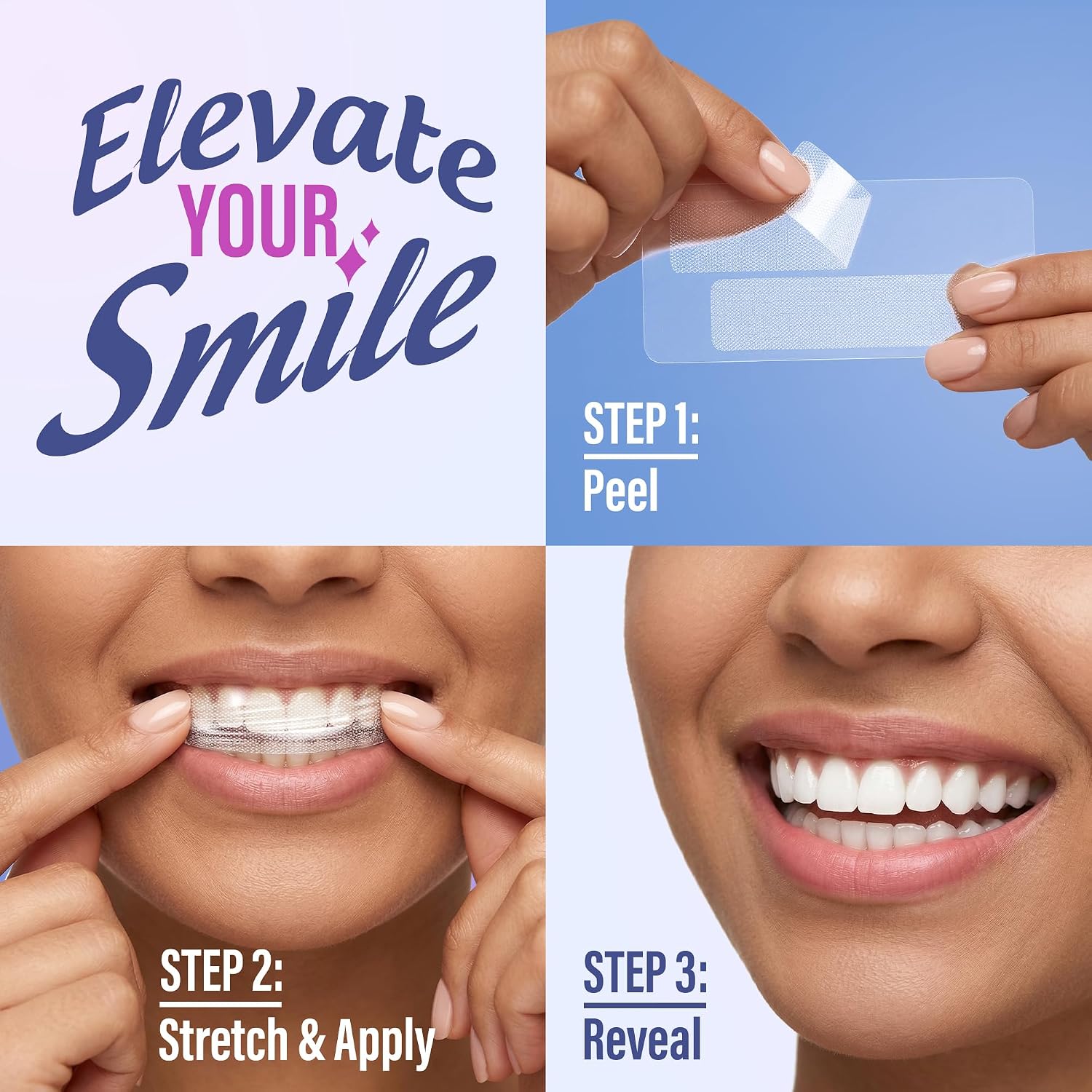 GuruNanda Teeth Whitening Strips Kit - 7-Day Treatment with Non-Slip, Dry Strip Technology - Whitening Designed with Care for a Brighter Smile - Image 9