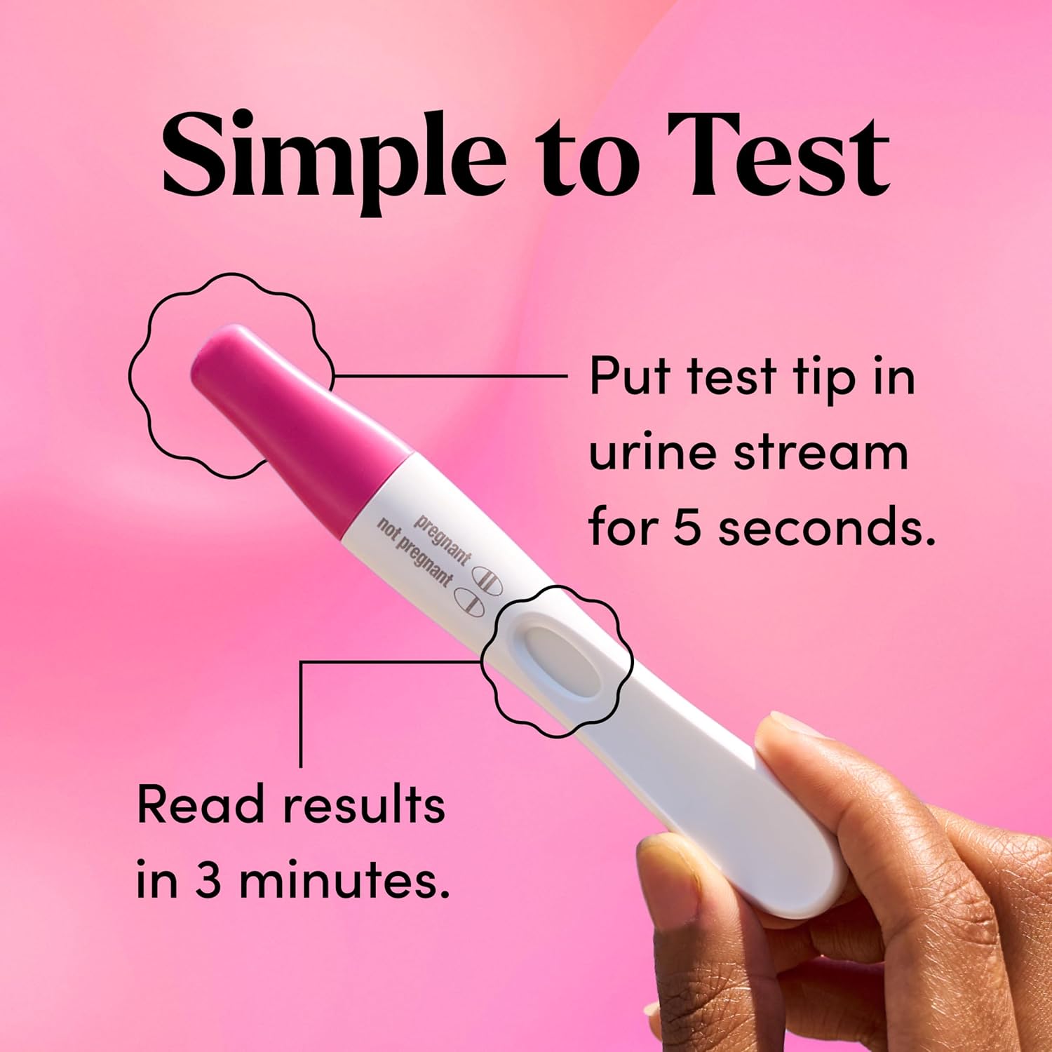 First Response Early Result Pregnancy Test, 5 Count Pack of 1 | Test As Early As 6 Days*, Over 99% Accurate*, Early Pregnancy Detection, Answers In 3 Minutes - Image 4