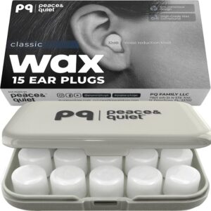 Peace&Quiet PQ Wax Ear Plugs f...