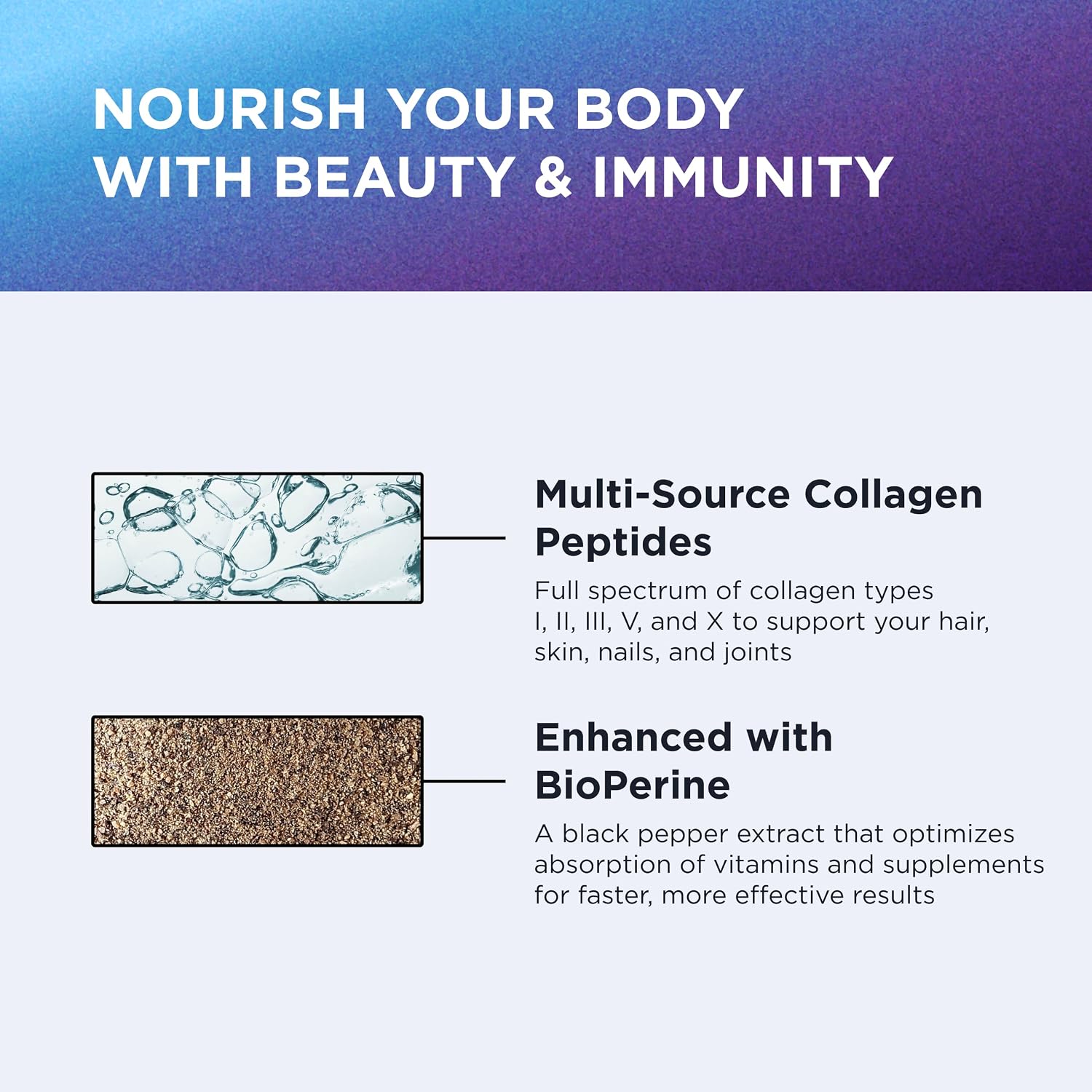 Dr. Emil Nutrition Multi Collagen - Hydrolyzed Collagen Supplement - Types I, II, III, V & X - Hair, Skin, Nails & Joint Support - Non-GMO & Gluten-Free - 90 Capsules - Image 5