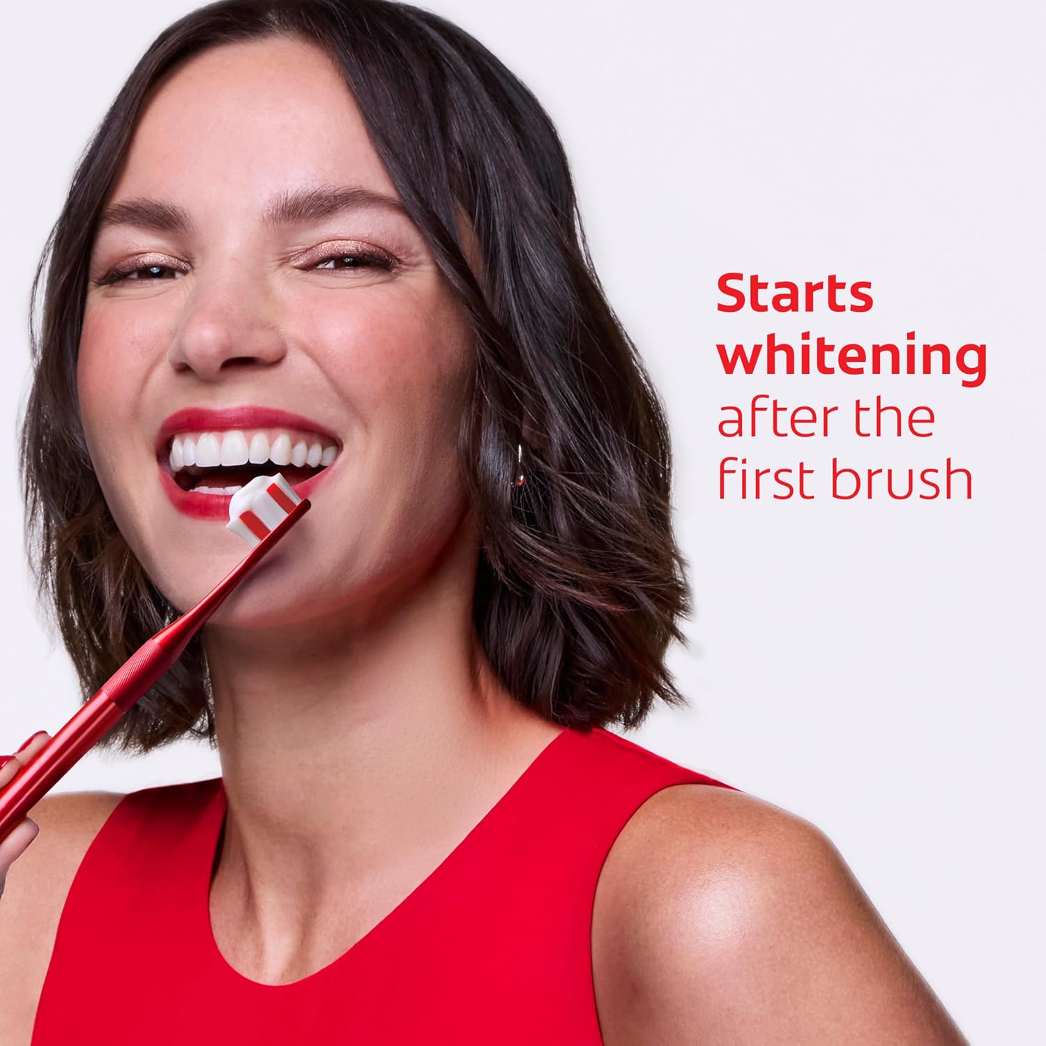 Colgate Optic White Advanced Hydrogen Peroxide Toothpaste, 3 Pack, 3.2 oz | Sparkling White, Teeth Whitening Toothpaste, Removes 5 Years of Deep-Set Coffee, Tea, and Wine Stains, Enamel Safe Formula - Image 5