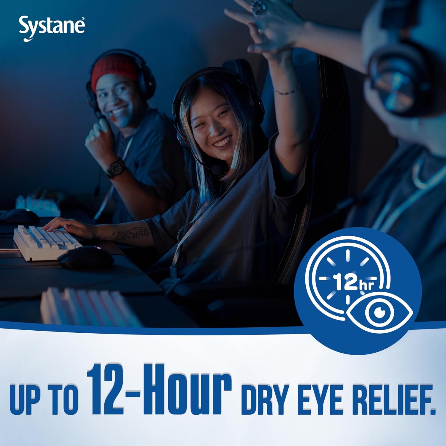 Systane PRO Preservative Free 12 Hour Dry Eye Relief, 0.33 Fl Oz, 2 Pack - Image 5