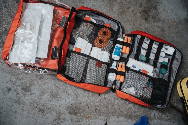 How to Create a Travel Health and First Aid Kit