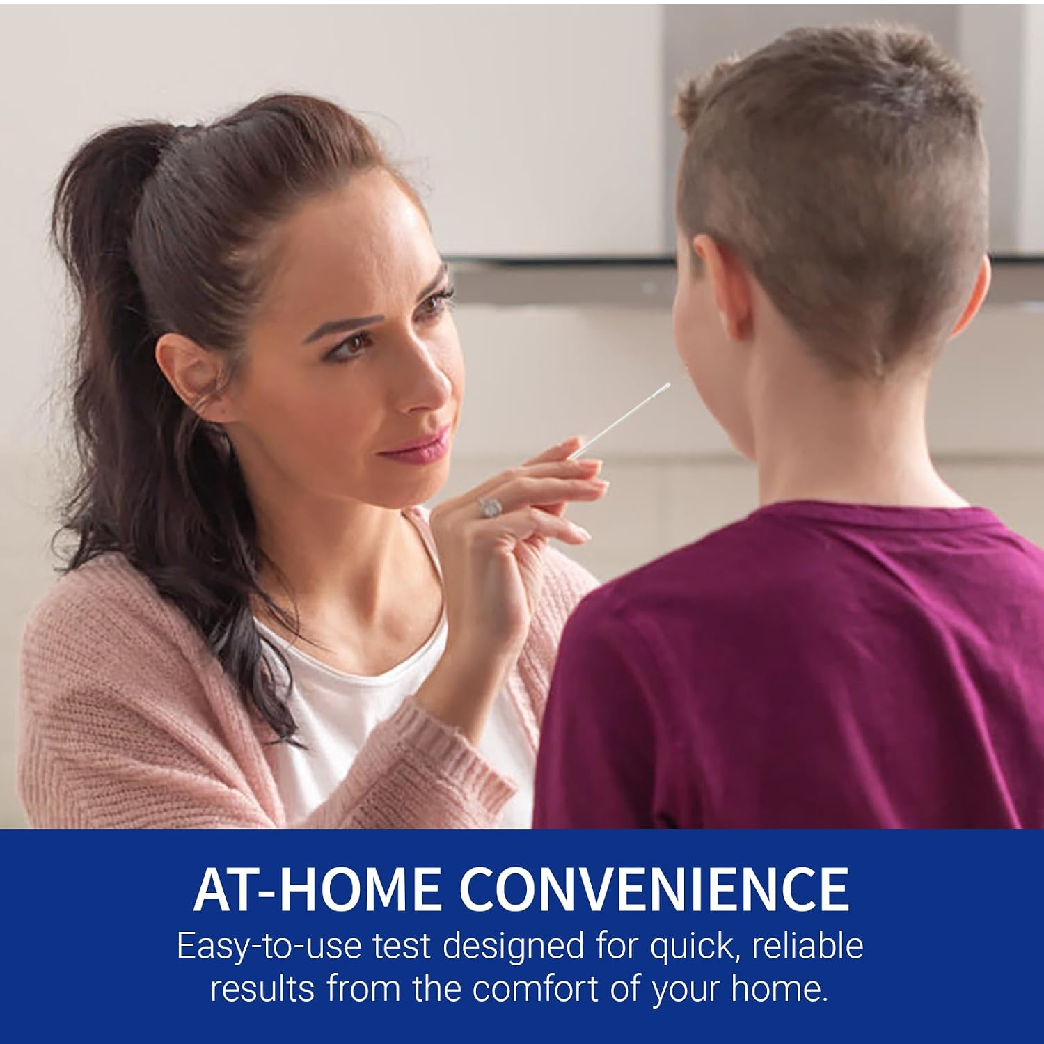 TyFast Flu A/B & COVID-19, At home 3-in-1 Rapid Test Kit, 4 Tests | Nasal Swab Self-Test, Easy-To-Use For Adults And Kids, EUA Authorized OTC, Results In About 10 Minutes - Image 3