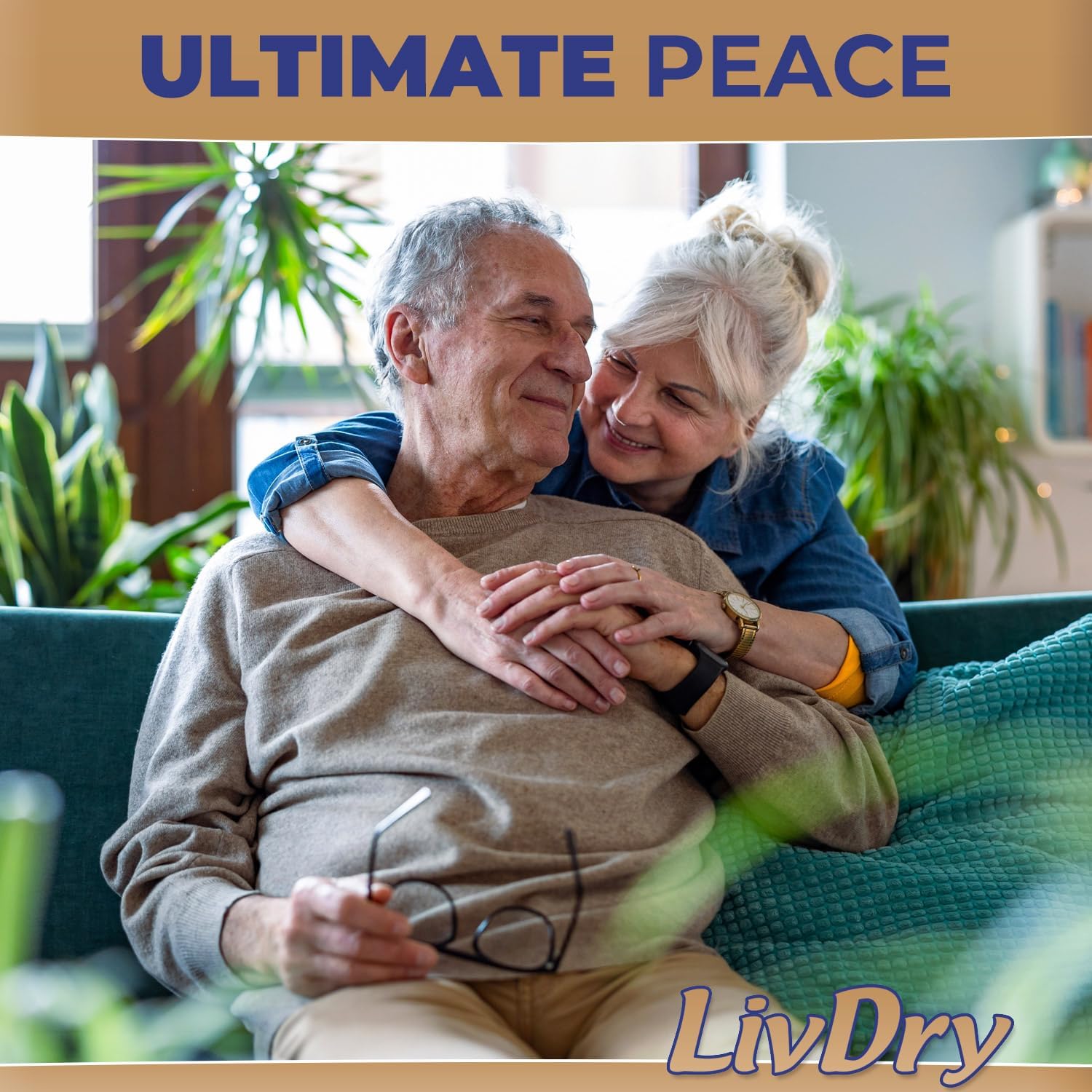 LivDry Ultimate 2XL Adult Incontinence Underwear, Max Absorbent Diapers for Women and Men, XXL 60” -80" Waist, Leak Proof Cuff, XX-Large, 44 Pack - Image 4