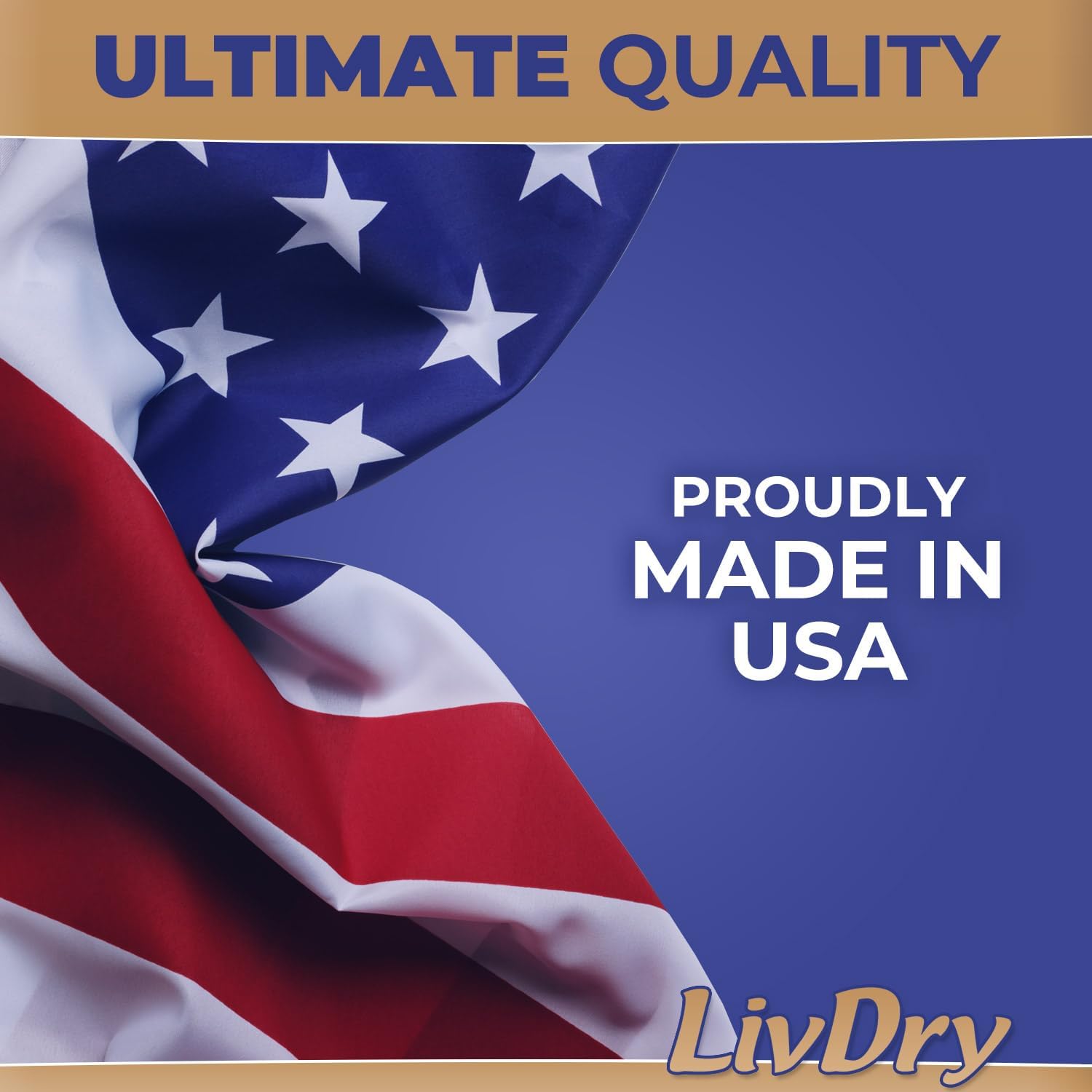 LivDry Ultimate 2XL Adult Incontinence Underwear, Max Absorbent Diapers for Women and Men, XXL 60” -80" Waist, Leak Proof Cuff, XX-Large, 44 Pack - Image 7