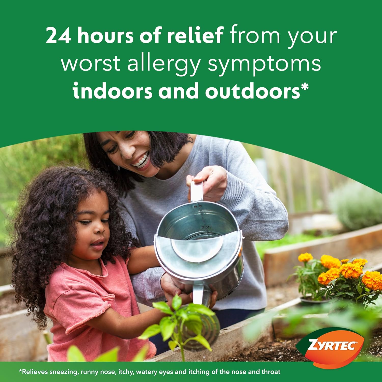 Zyrtec 24-Hour Allergy Relief Tablets, 30-Ct Size Plus 3x1-Count Packs | 10 mg Cetirizine HCl, Allergy Medicine, For Symptoms like Runny Nose, Sneezing, Itchy & Watery Eyes & Itchy Nose or Throat - Image 5