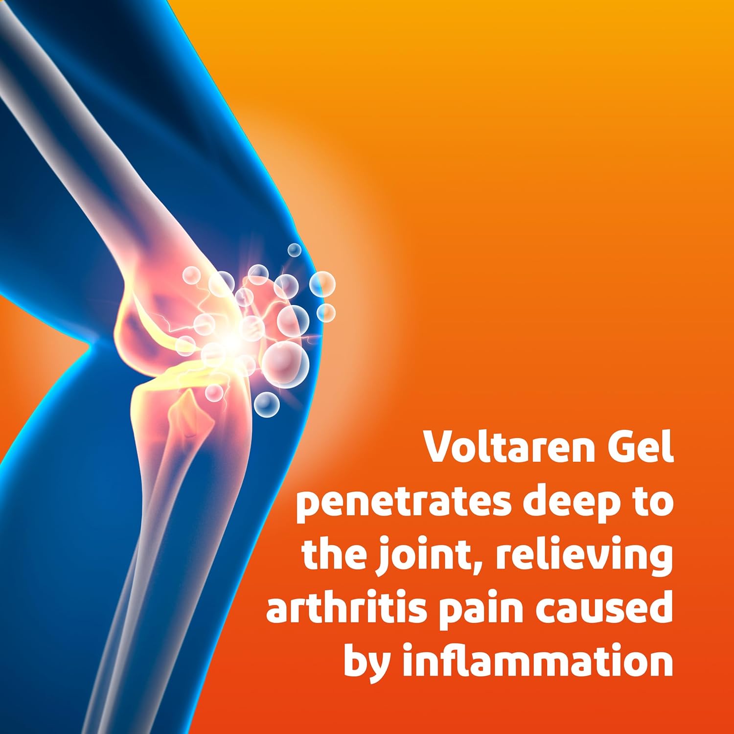 Voltaren Arthritis Pain Gel, Diclofenac Pain Relief Cream, 100 g, 2 Pack | Prescription Strength Topical Arthritis Pain Relief with Diclofenac, Targets Inflammation, Improves Mobility, Easy Open Cap - Image 5