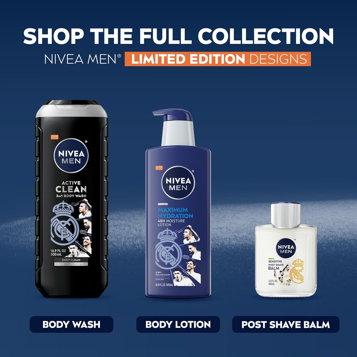 NIVEA MEN Sensitive Post Shave Balm, Alcohol Free, Multipack, 3 x 3.3 FL OZ | Alcohol Free After Shave Balm for Men with Sensitive Skin, VitaminPro Complex, Soothes Shave Irritation, Fast Absorbing - Image 9