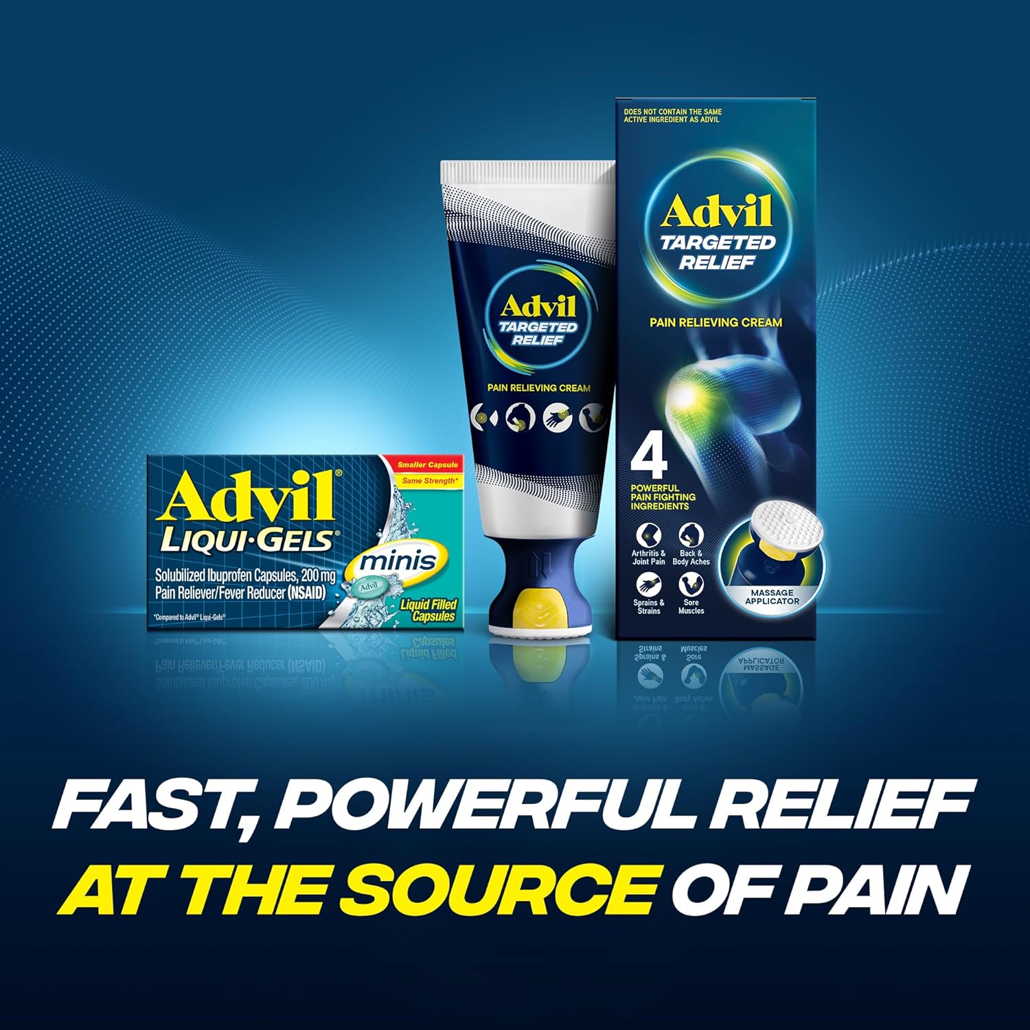 Advil Liqui-Gels minis Pain Reliever and Fever Reducer, Pain Medicine for Adults with Ibuprofen 200mg for Pain Relief - 200 Liquid Filled Capsules | Relieves Headaches, Back Pain and Joint Pain, Reduces Fever, Mini Liqui-Gels, Easy to Swallow Bulk - Image 10