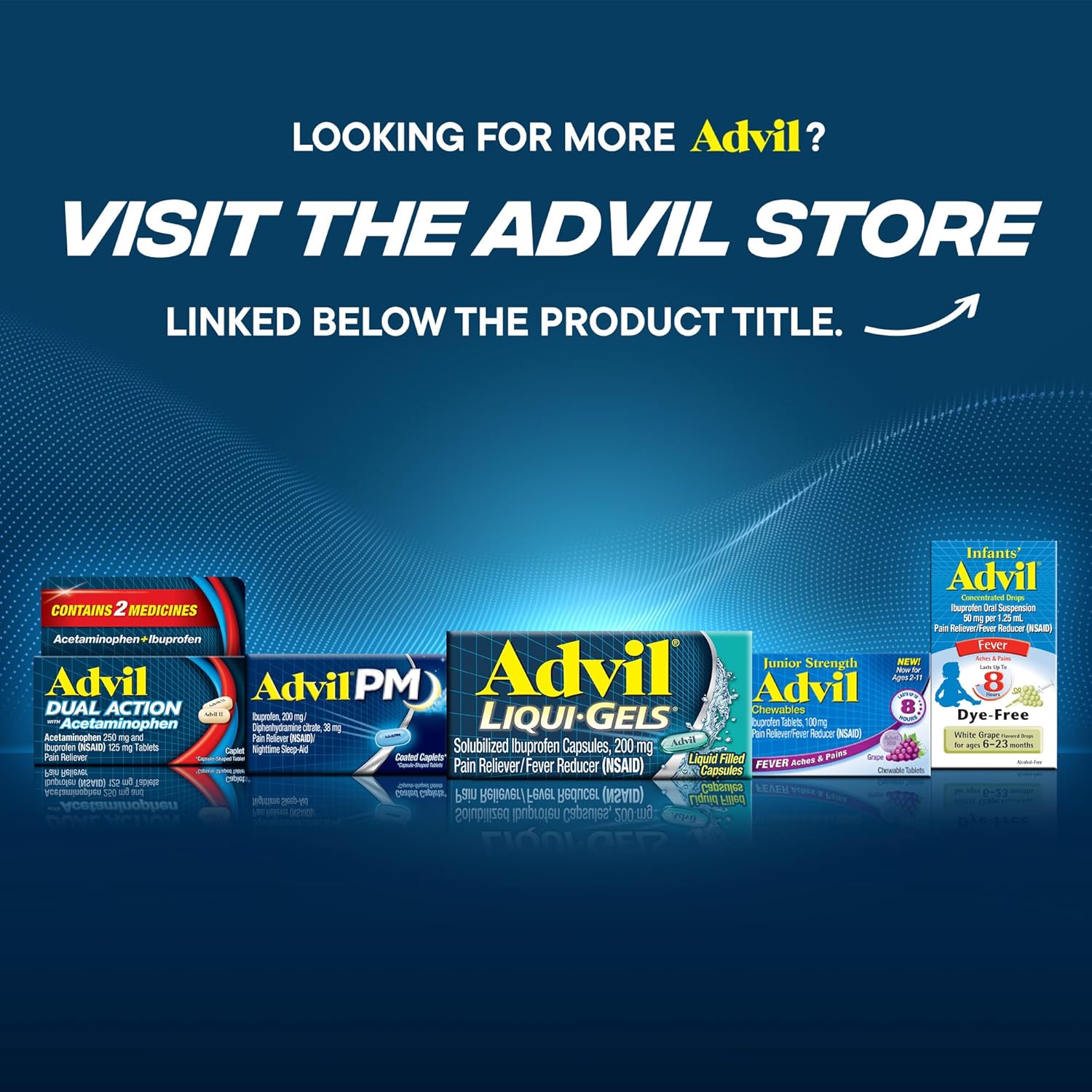 Advil Liqui-Gels minis Pain Reliever and Fever Reducer, Pain Medicine for Adults with Ibuprofen 200mg for Pain Relief - 200 Liquid Filled Capsules | Relieves Headaches, Back Pain and Joint Pain, Reduces Fever, Mini Liqui-Gels, Easy to Swallow Bulk - Image 14