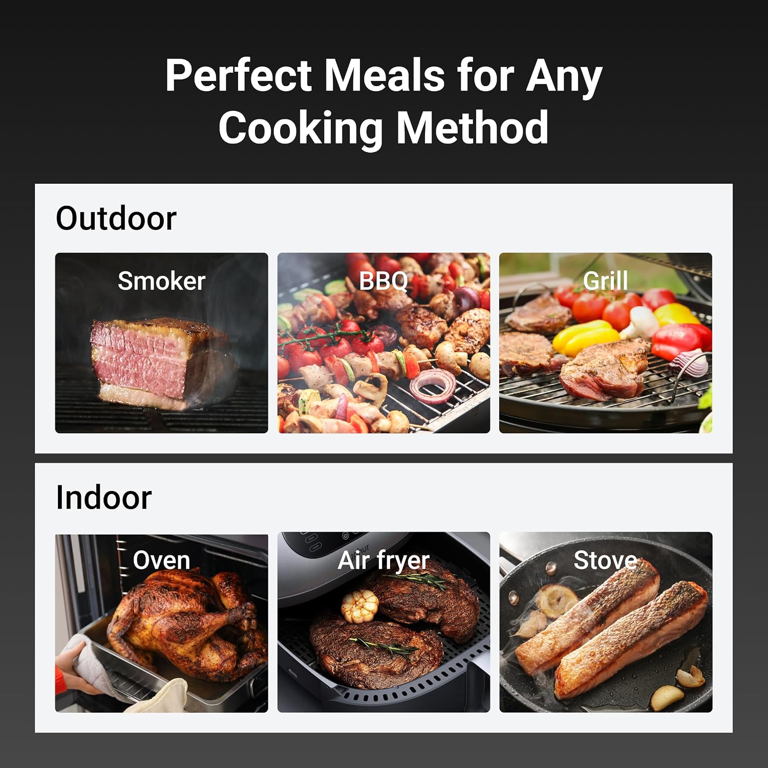 ThermoMaven WiFi Wireless Meat Thermometer, 4 Probes, Smart Base, 6 Sensors | Unlimted Monitor Range via APP, Commercial-Grade NIST Certified Accuracy, for Restaurant Kitchen, BBQ/Grill/Oven - Image 7