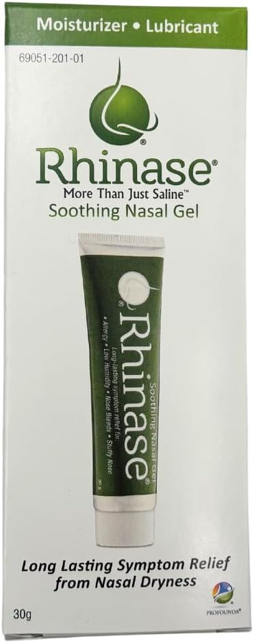 Rhinase Allergy Relief Lubricating Nasal Gel – Dual Salt, Steroid-Free Formula for Moisture & Comfort | Ideal for Swimmers & CPAP or Oxygen Therapy Users | Safe for Children | 1 oz - Image 2