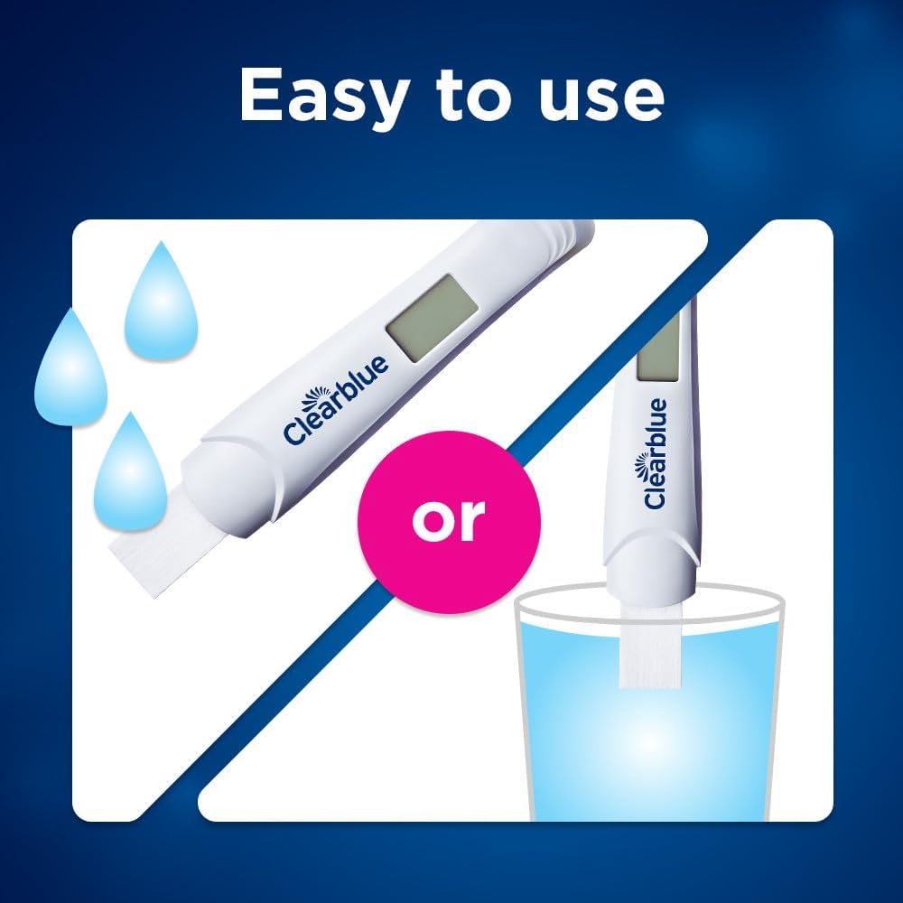 Clearblue Early Digital Pregnancy Test, Early Detection at Home Pregnancy Test, 2 Ct - Image 5