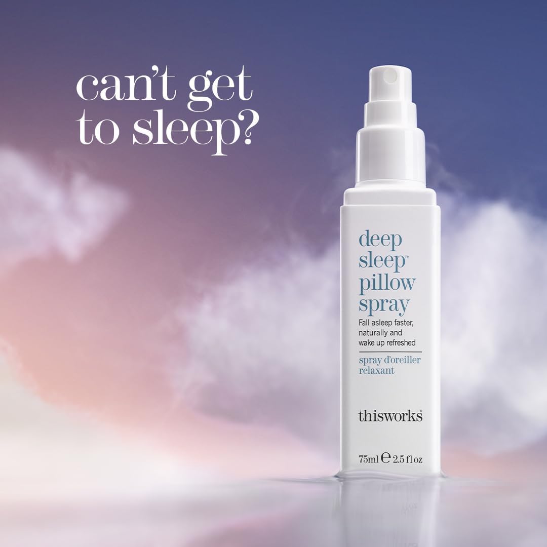 This Works Deep Sleep Pillow Spray 2.5 fl oz - Aromatherapy Sleep Mist | Natural pillow mist with Lavender, Camomile & Vetivert essential oils for calmer, more restful nights - Image 7