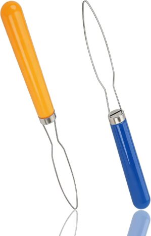 2 Pcs Button Hook Dressing Aid with...