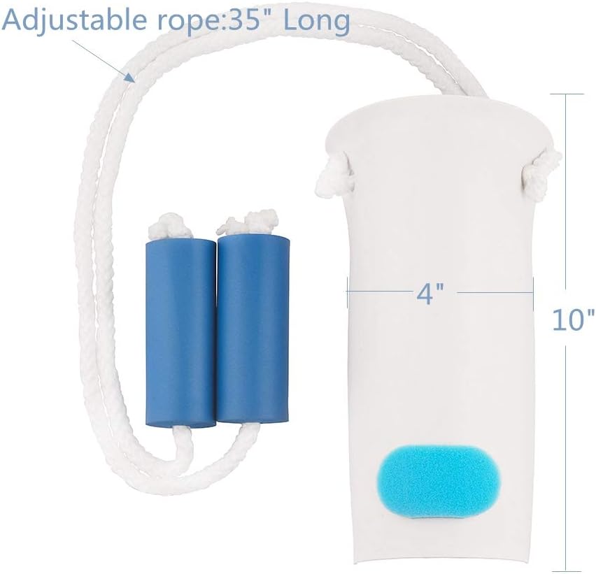 COW&COW Medium 4" Sock Aid with Foam Handles and Length Adjust Cord-Sock Assistant Device Medium - Image 3