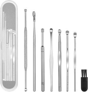 8 Pcs Ear Pick Earwax Removal Kit, ...