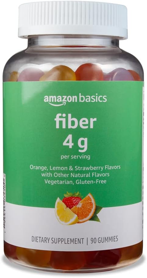 Amazon Basics Soft Fiber Gummies fo...