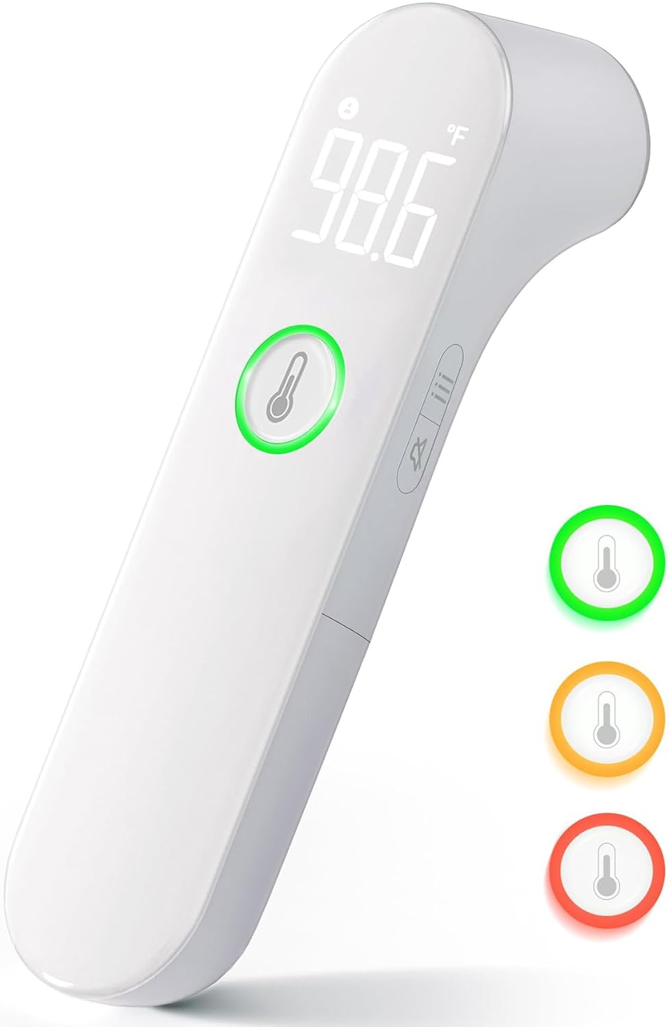 Viproud Thermometer for Adults and Kids, Fast Accurate Baby Thermometer | 1 second Result, Fever Alarm, Mute Mode, Body & Object Mode, 35 Memory Recall, Baby Essentials, Lifetime Support - Image 2