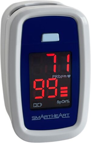 SmartHeart Fingertip Pulse Oximeter...